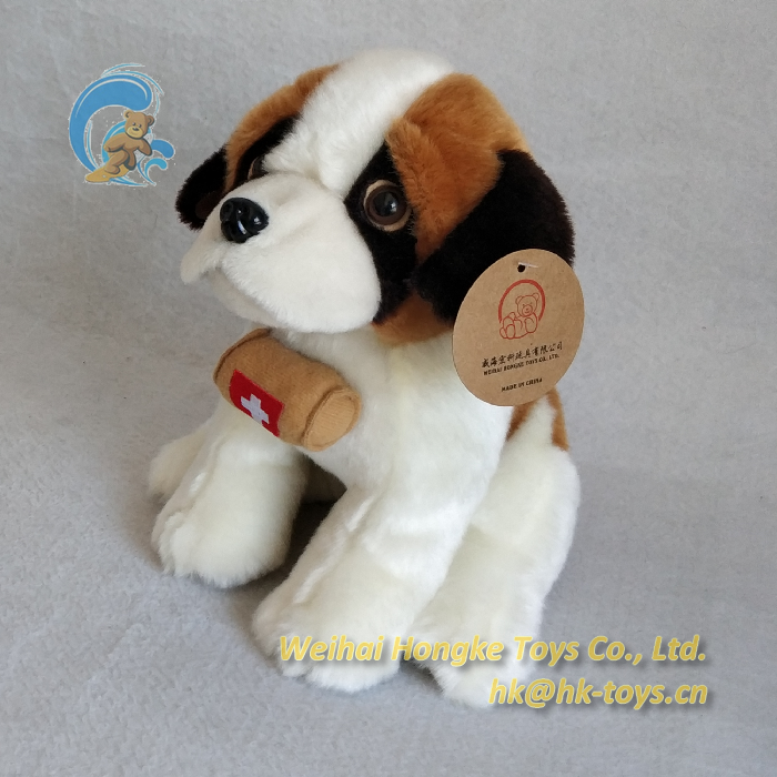 Plush St Bernard, Squatting, XH00435