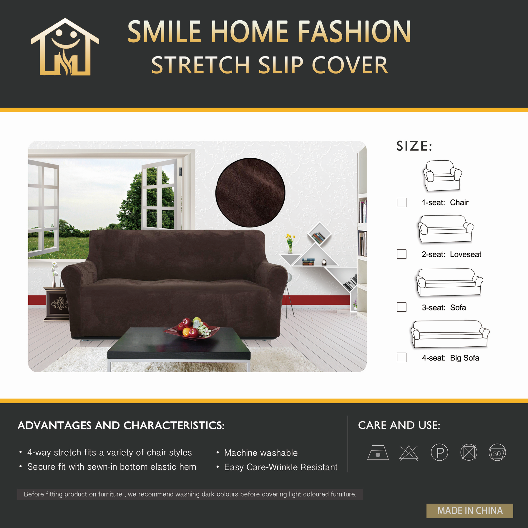 Stretch Sofa Slip Cover