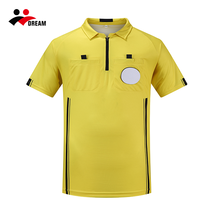 Wholesale blank soccer referee jersey soccer shirts for men
