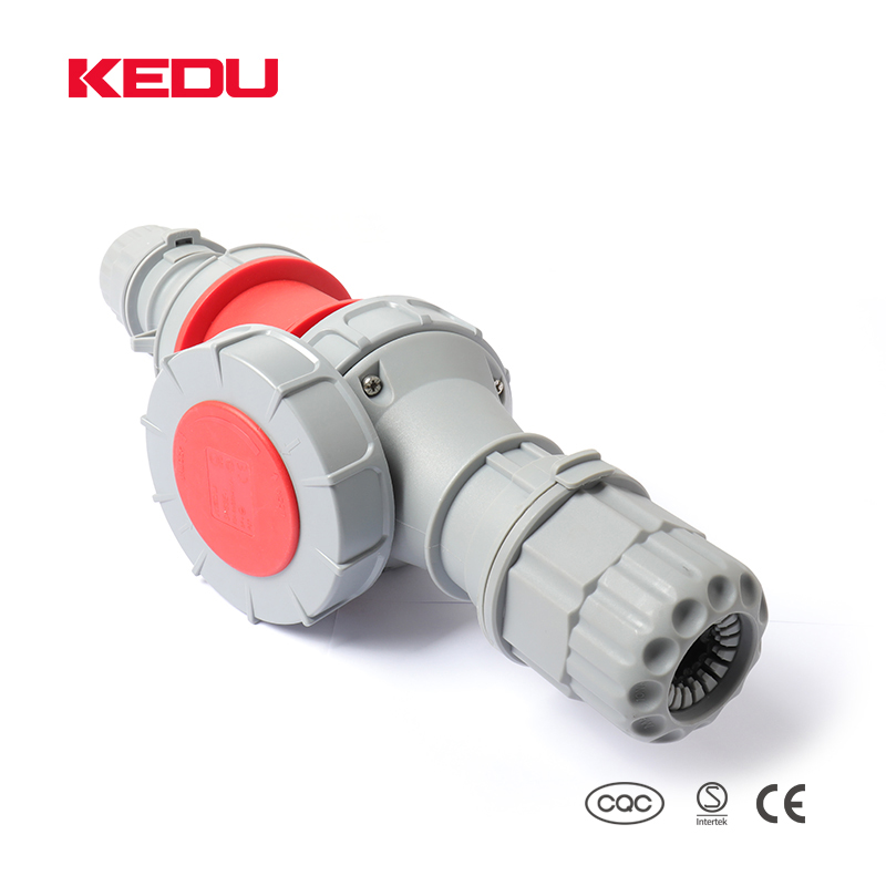 Industrial Plug and Socket KEDU Industrial Plug & Connector IP67 63A S463E-1+P463E-1
