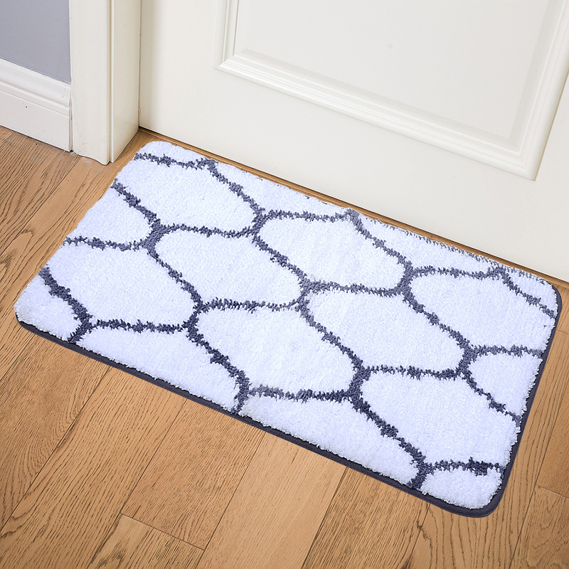 tufted bath mat
