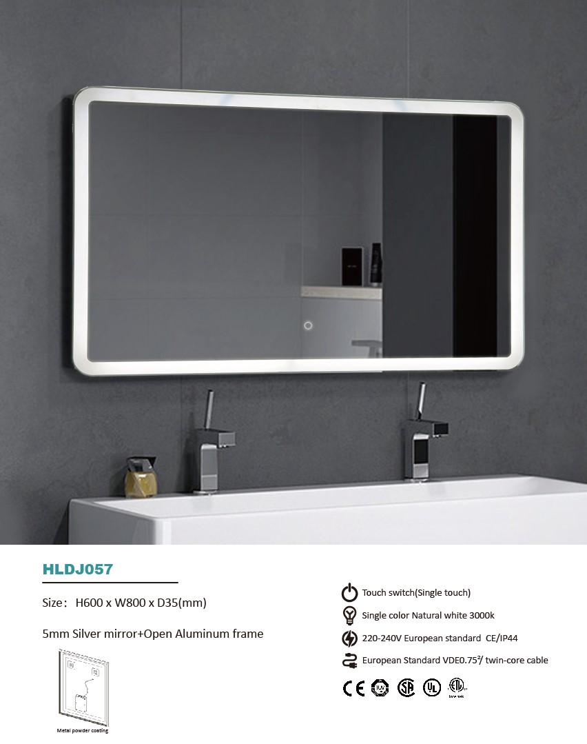 bathroom LED mirror