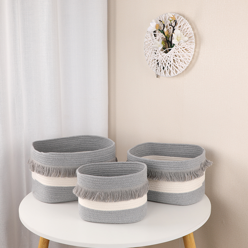 fabric storage baskets