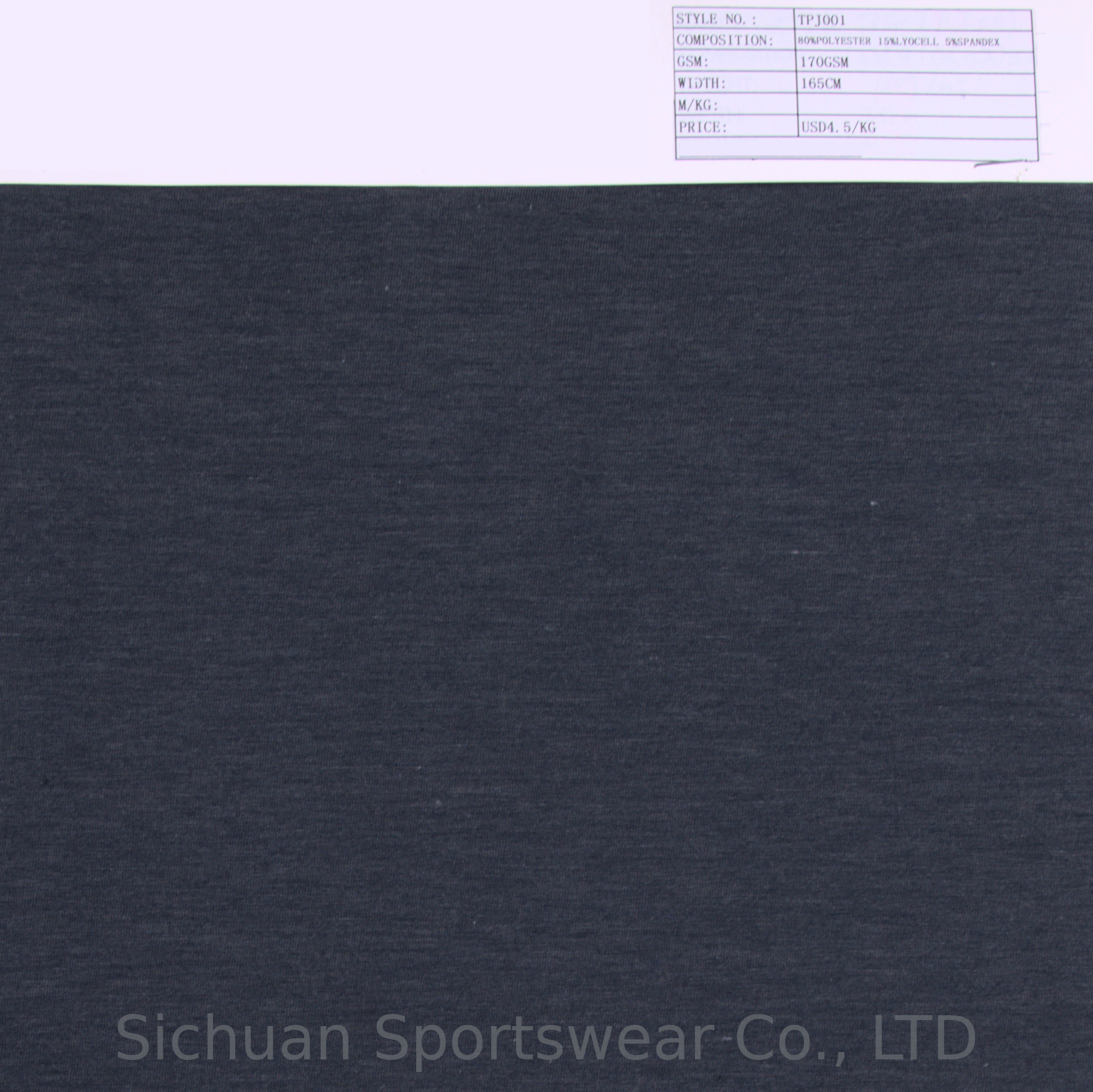Lyocell Jersey Of Sportswear Fabric