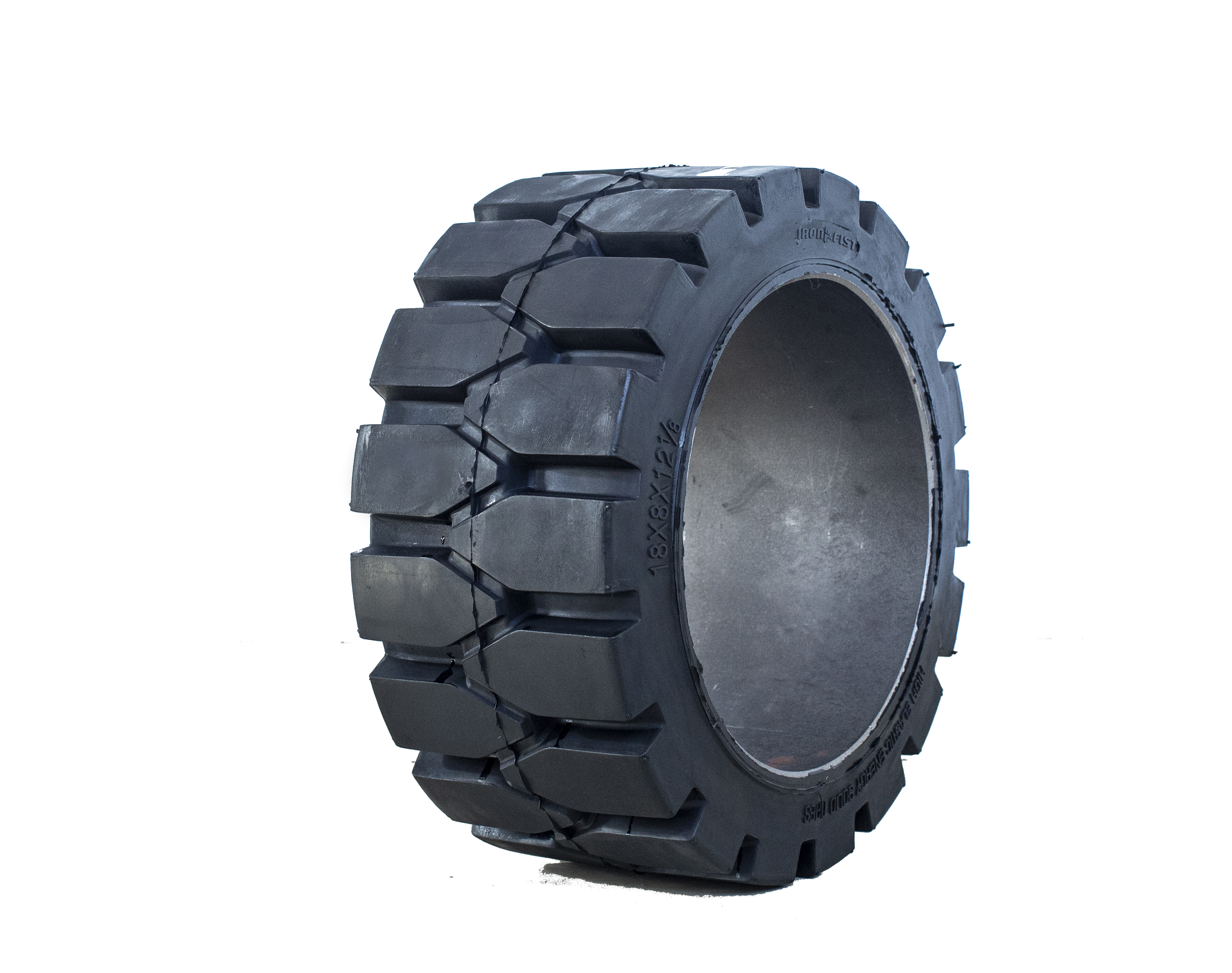 press-on solid tire