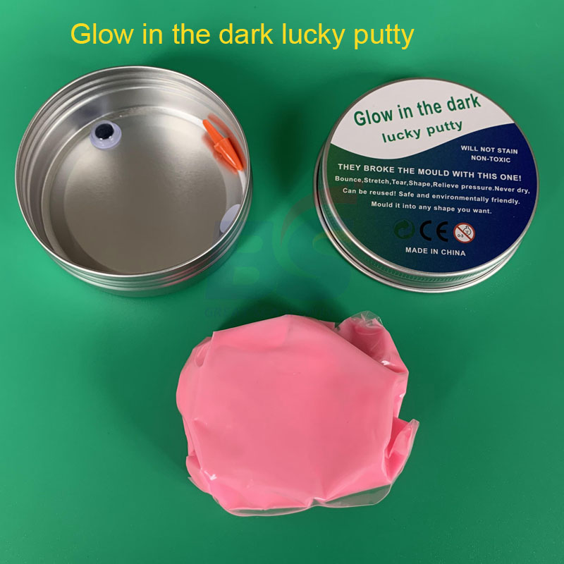 Kid toy childrenSilicone Glow in the Dark Putty Mud Bouncing putty