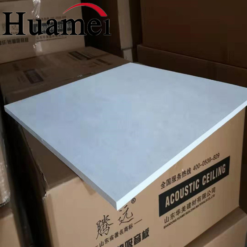 Fiberglass acoustic ceiling tiles