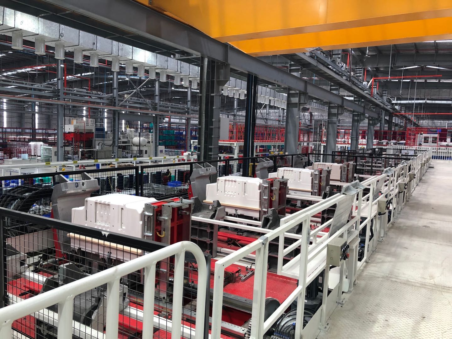 Linear Forming Line for Refrigerator carbinet