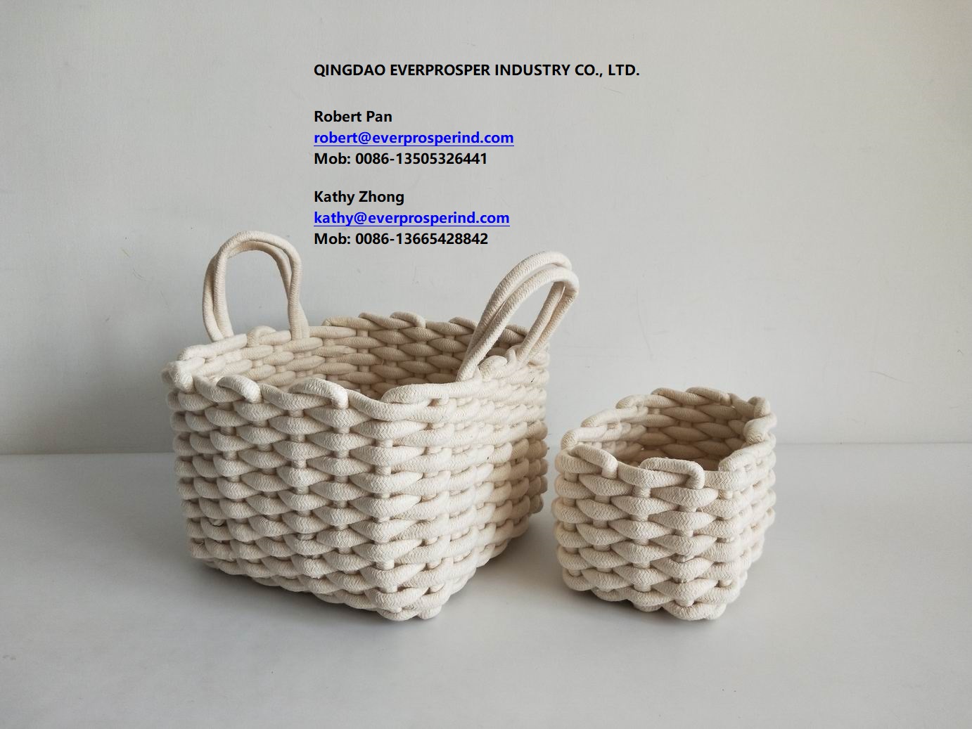 Cotton Rope Basket