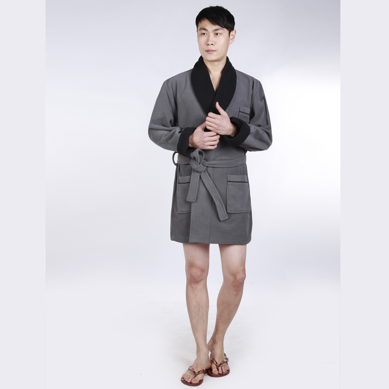 Super Soft Polar Fleece Men's Robe