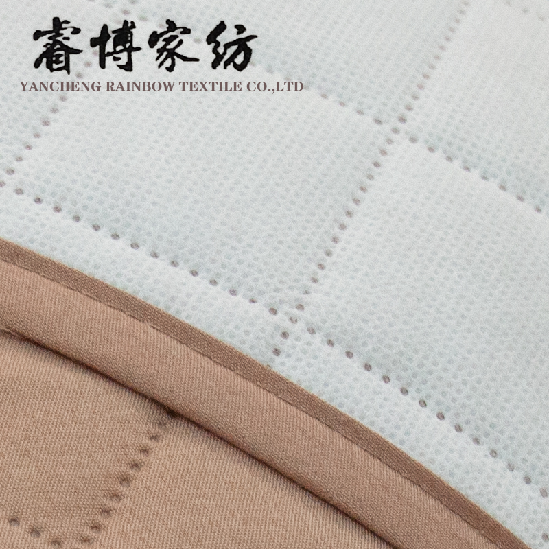 Quilting skidproof Luxury microfiber polyester solid print sofa protector