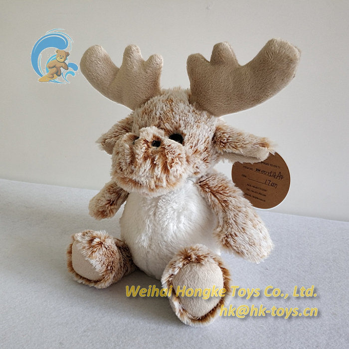 Plush Moose / Reindeer / Elan, Sitting, XH00254A4