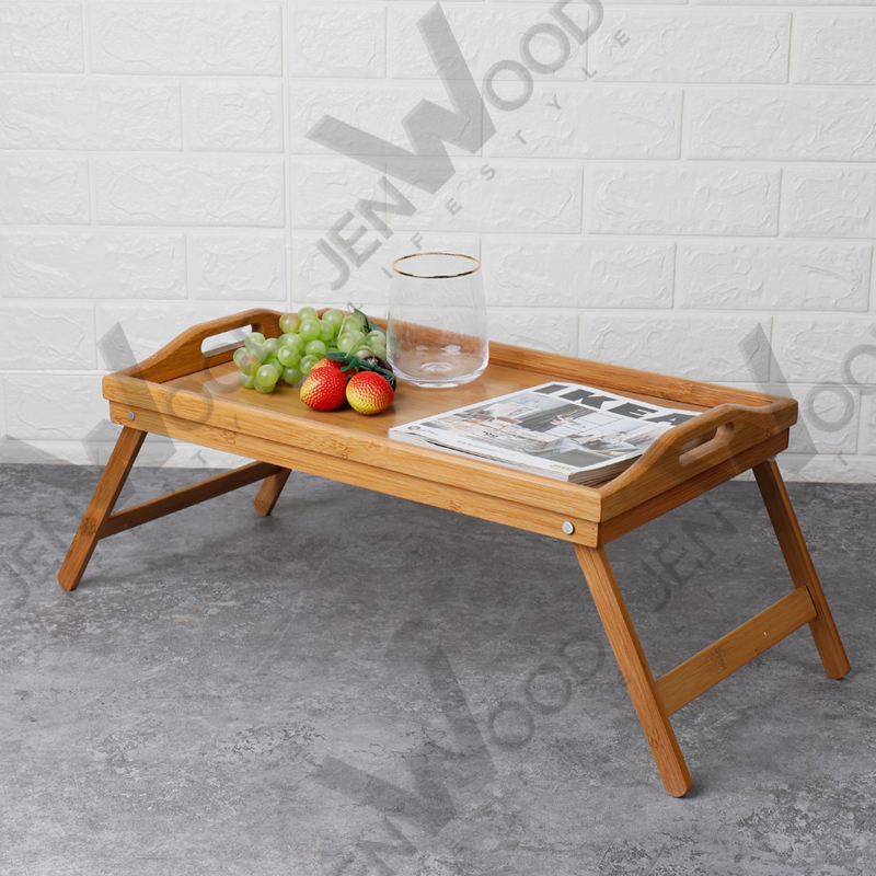 Server tray with leg
