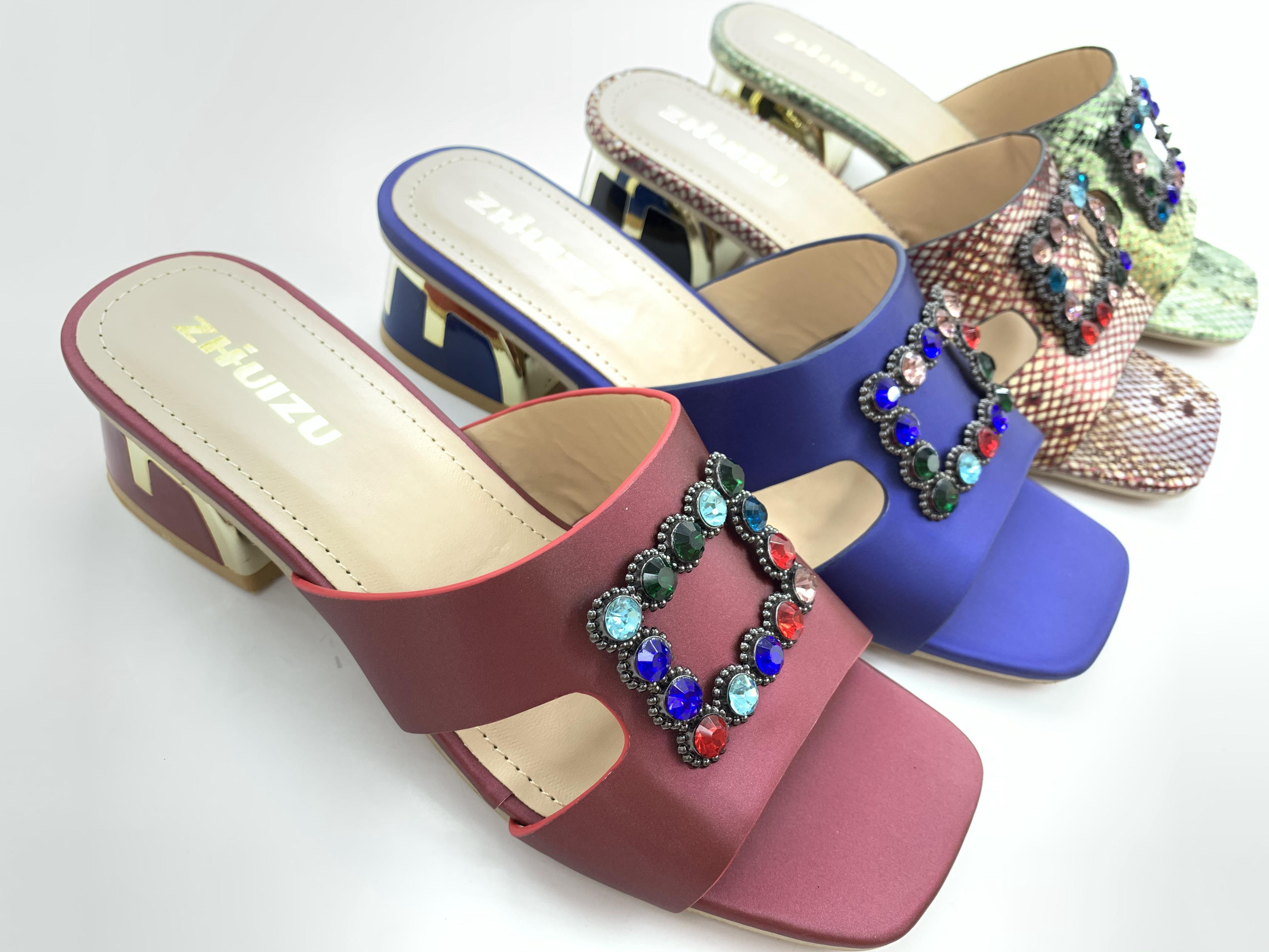 ZHIHUIZU Fashionable high-heeled slipper