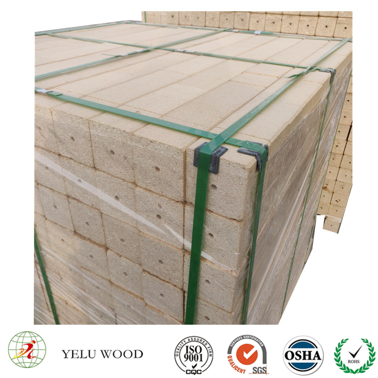 Wooden Hole Chipblock For Pallet Foot