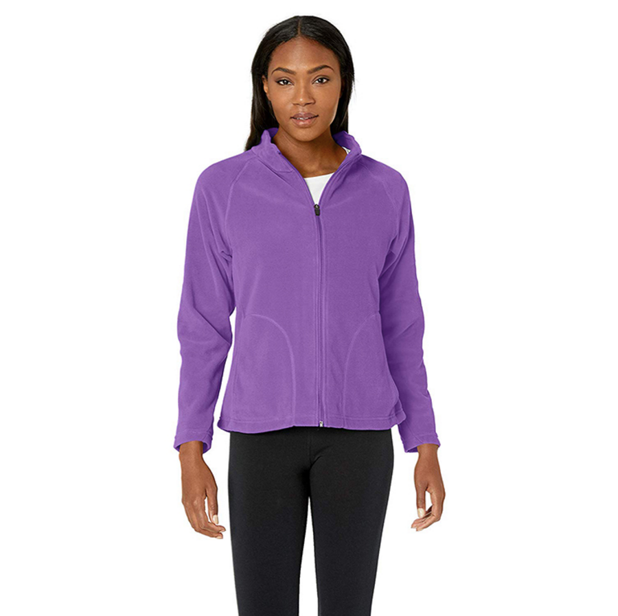 Warm inner comfort teddy fleece jacket women fleece jacket