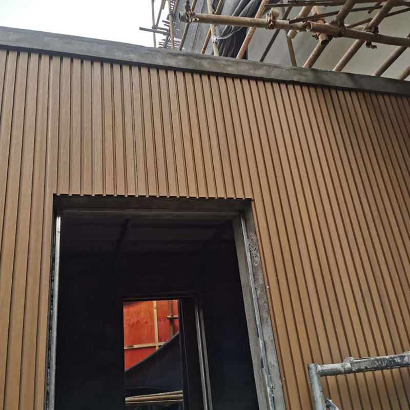 Co-extrusion Waterproof UV-resistant wpc Wall Panel Outdoor Decoration Exterior composite wpc wall Cladding