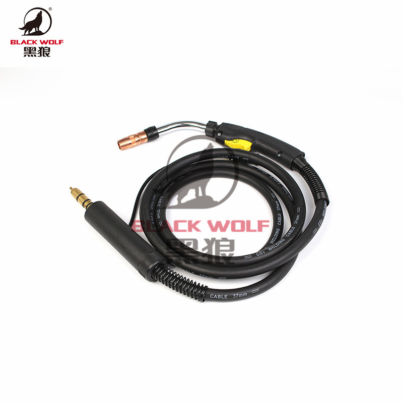 Black Wolf Mig Welding Torch Q300 Q400 555d 605d Twc#3 Twc#5