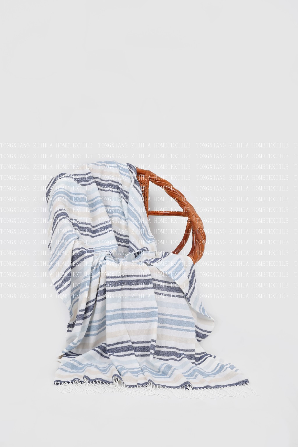 Knitting throw
