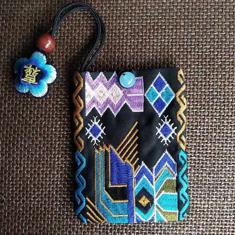 Youzhou Miao embroidery design embroidery brooch peony flower elegant Fashion Banquet Luxury high-grade female pin