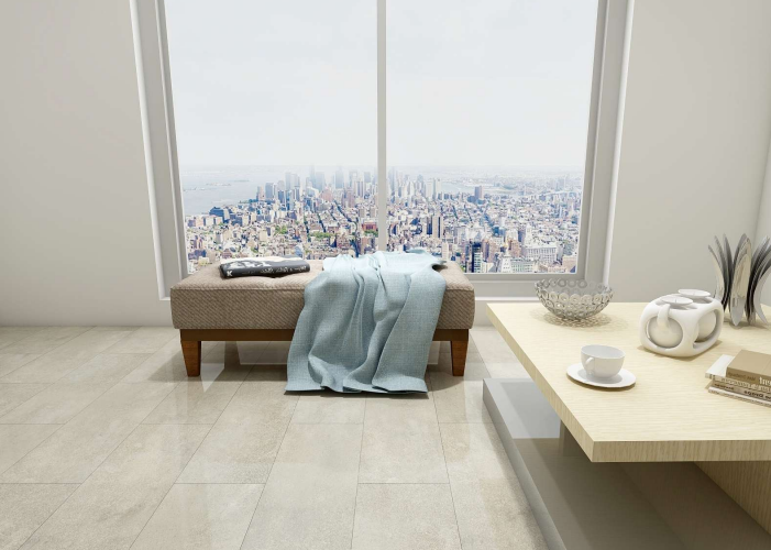 100% Waterproof Best Slate Effect Natural Stone SPC Click Vinyl Flooring