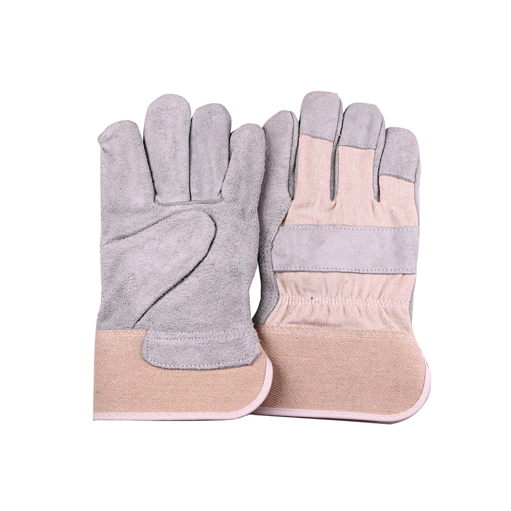 10.5‘’ cow split leather gloves