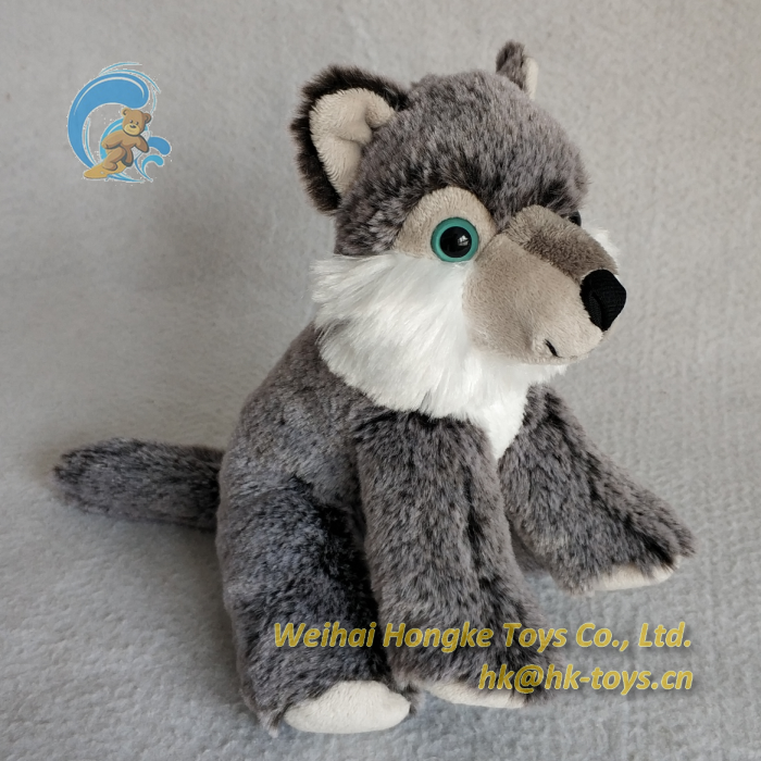 Plush Husky, Squatting, XH00374J