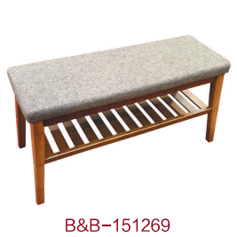 Leisure stool with soft cushion