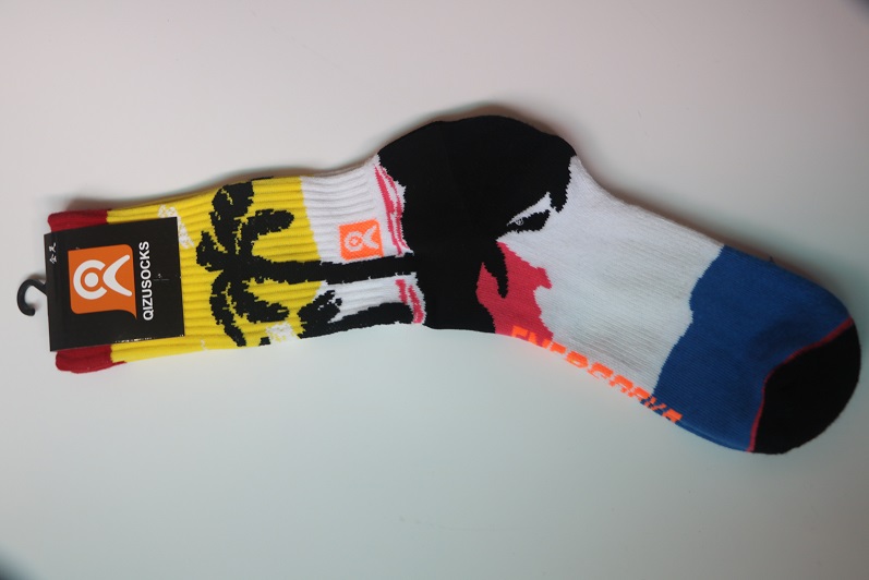 men's jacquard socks