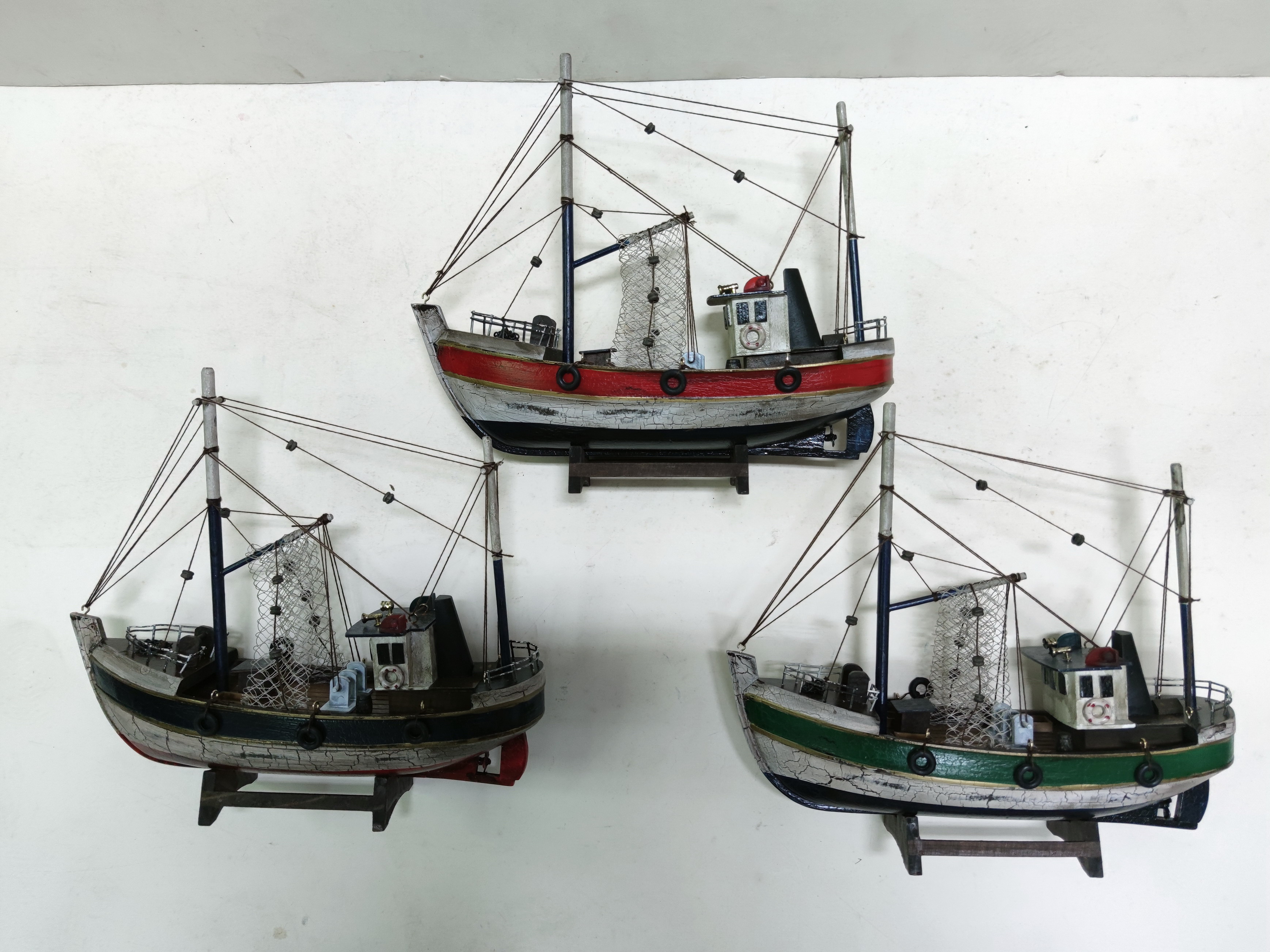 Wooden Boat Decoration