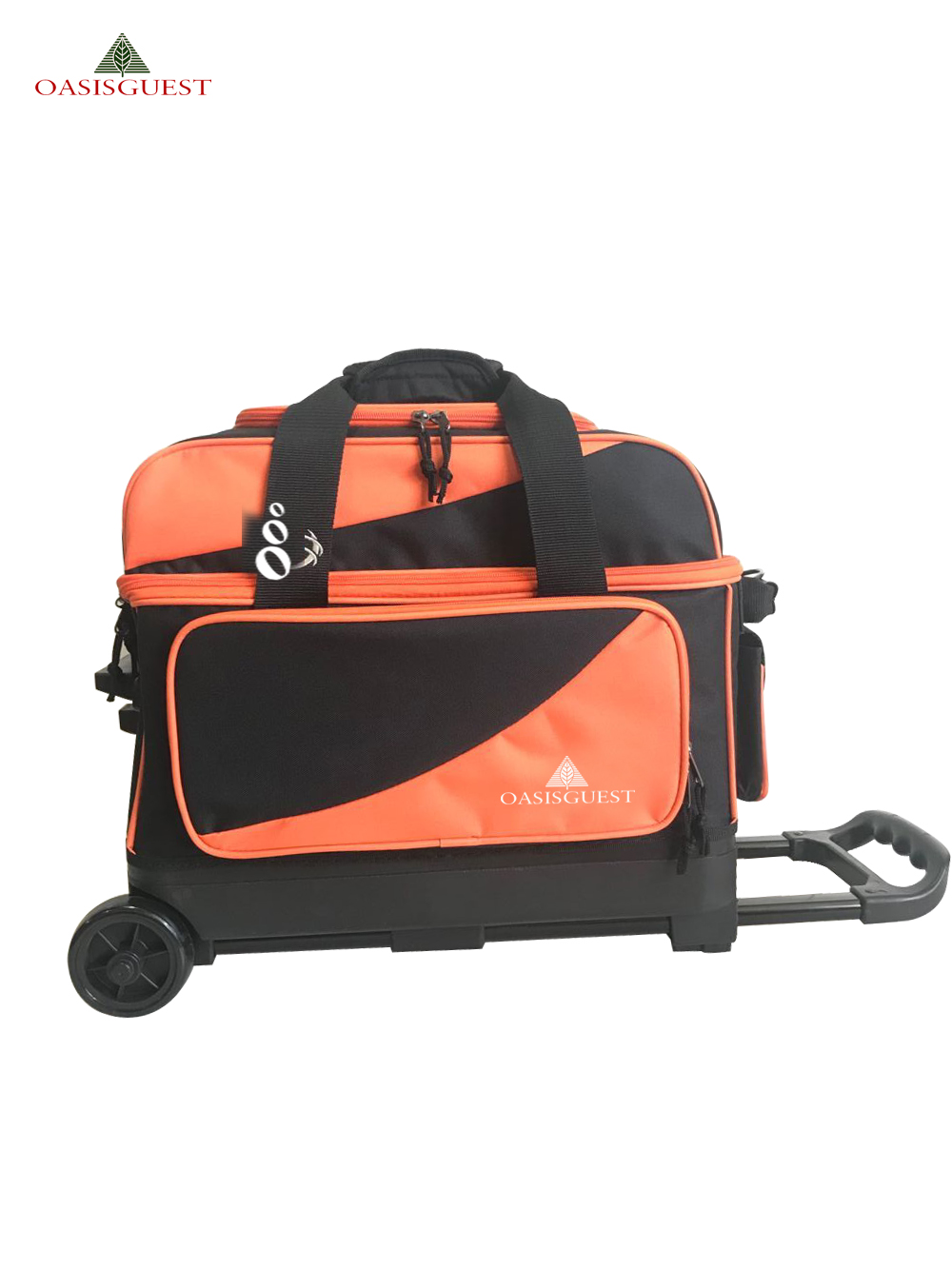 Double Bowling Roller Bag