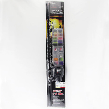 2.4 M Blister Package Hollow Fishing Rod Reel set
