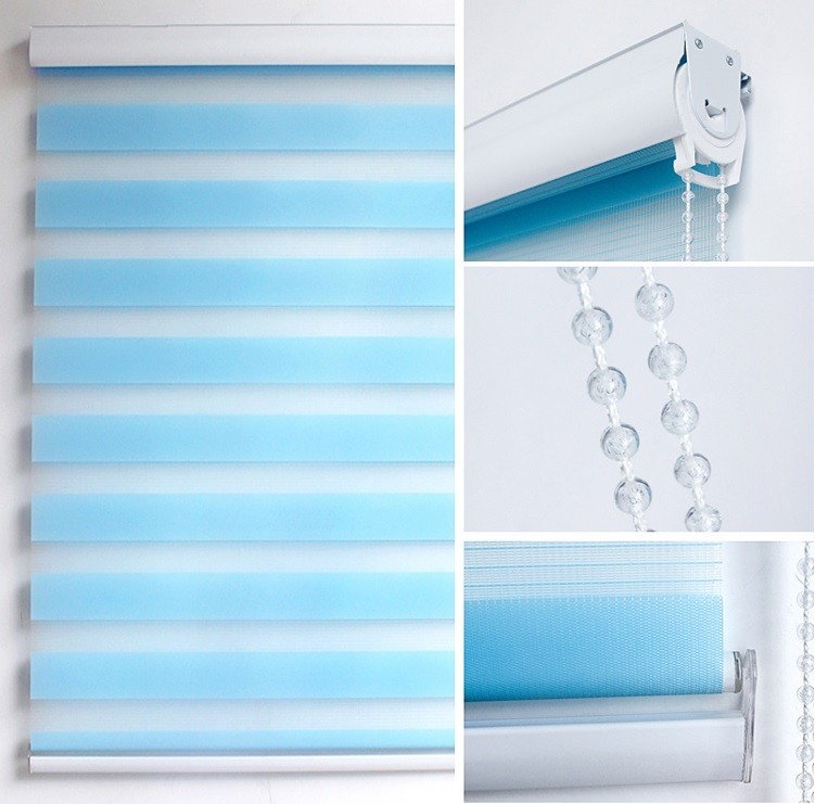 Zebra roller blind