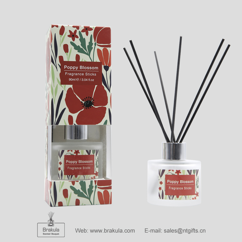 90ml Diffuser-Poppy Blossom reed diffuser scented diffuser
