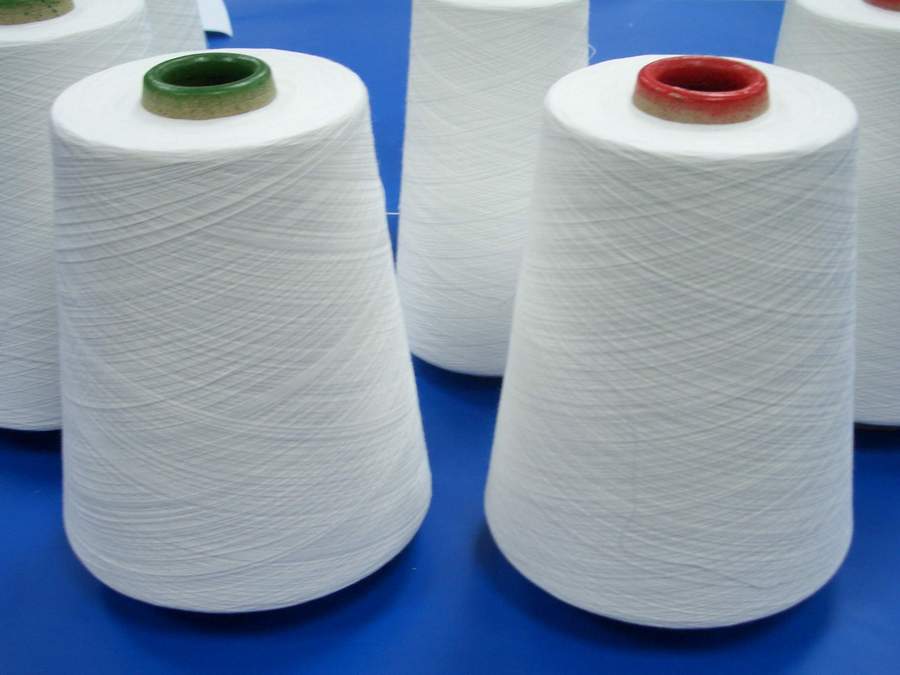 24S Polyester spun yarn