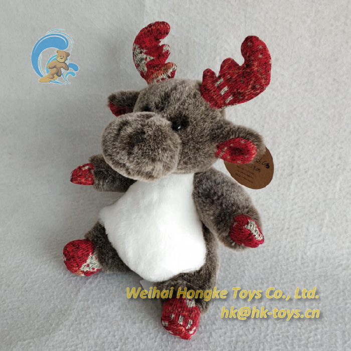 Plush Moose / Reindeer / Elan, Sitting, XH00286G5