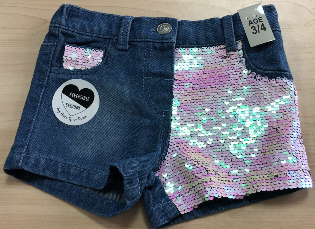 girl's denim short