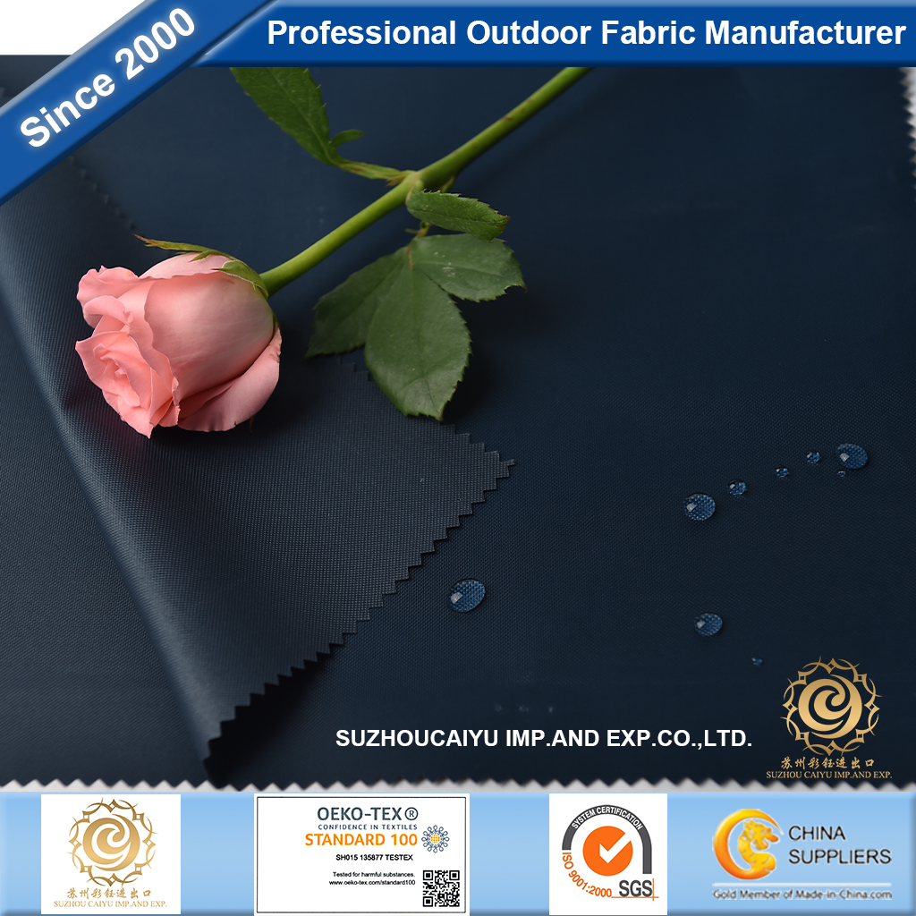 300D DTY Fabric With PU450 WR
