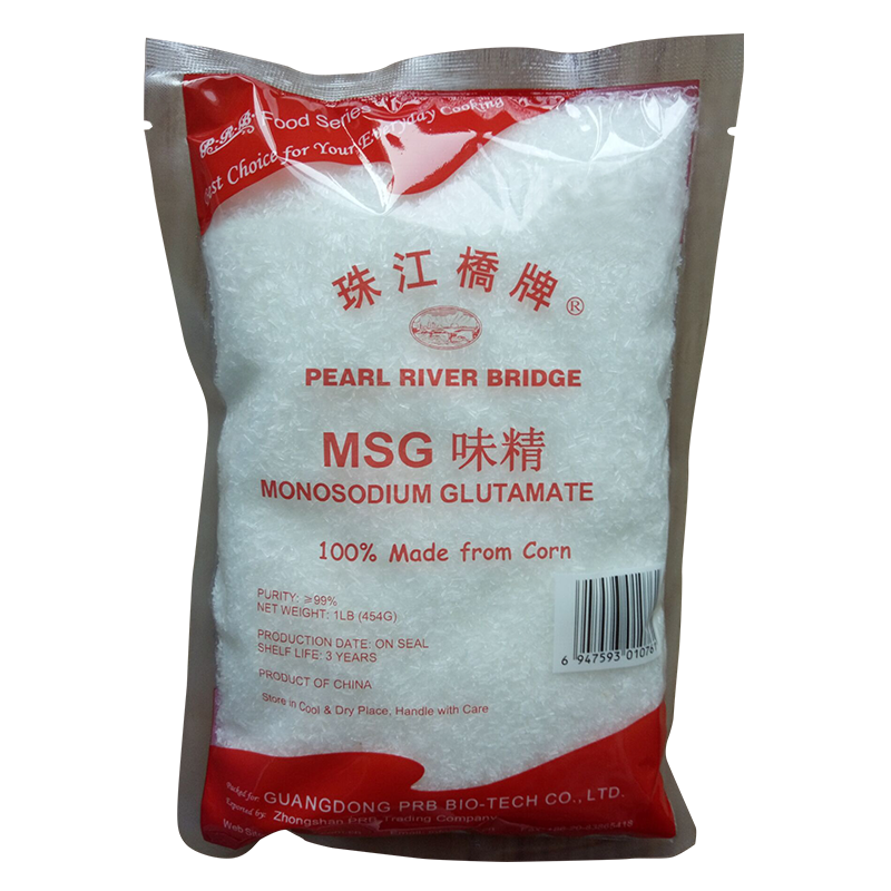 Pearl River Bridge MONOSODIUM GLUTAMATE（MSG）25kg/50LB/1LB [Seasoning/Enhance Flavou] [Soup/Marinade/Fry/Steam/Stew]