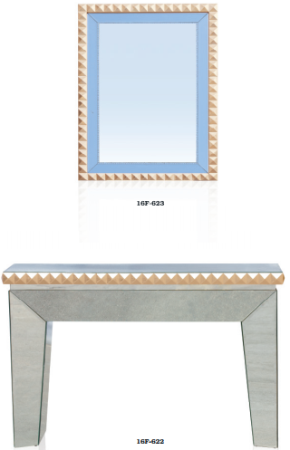 16f-622+16f-623 Table And Mirror Set