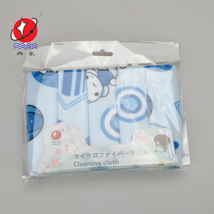 manufacture wholesale RH-QJ0096 microfiber cleaning towel microfiber towel