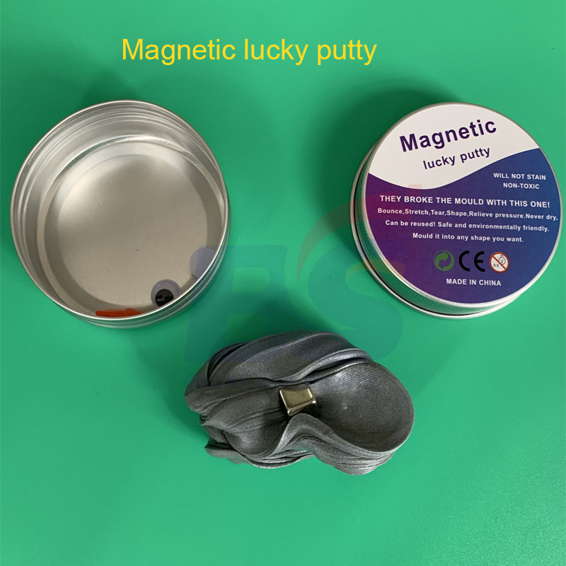 Kid toy children desk toys magnet putty think magic magnetic putty UV jumping clay