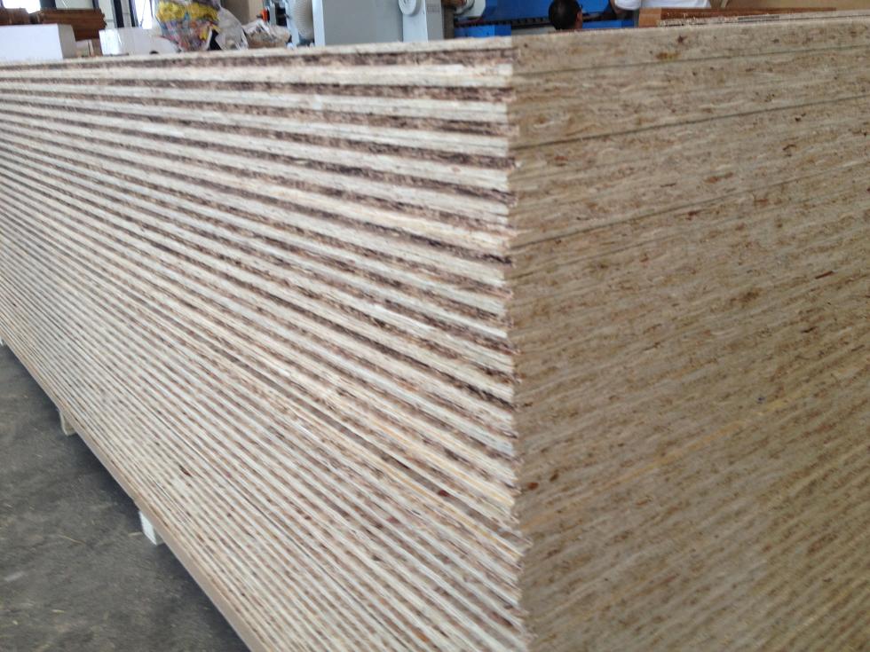 OSB for wooden housing application