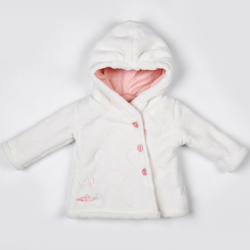 Super Soft Coral Fleece Infant's Jacket