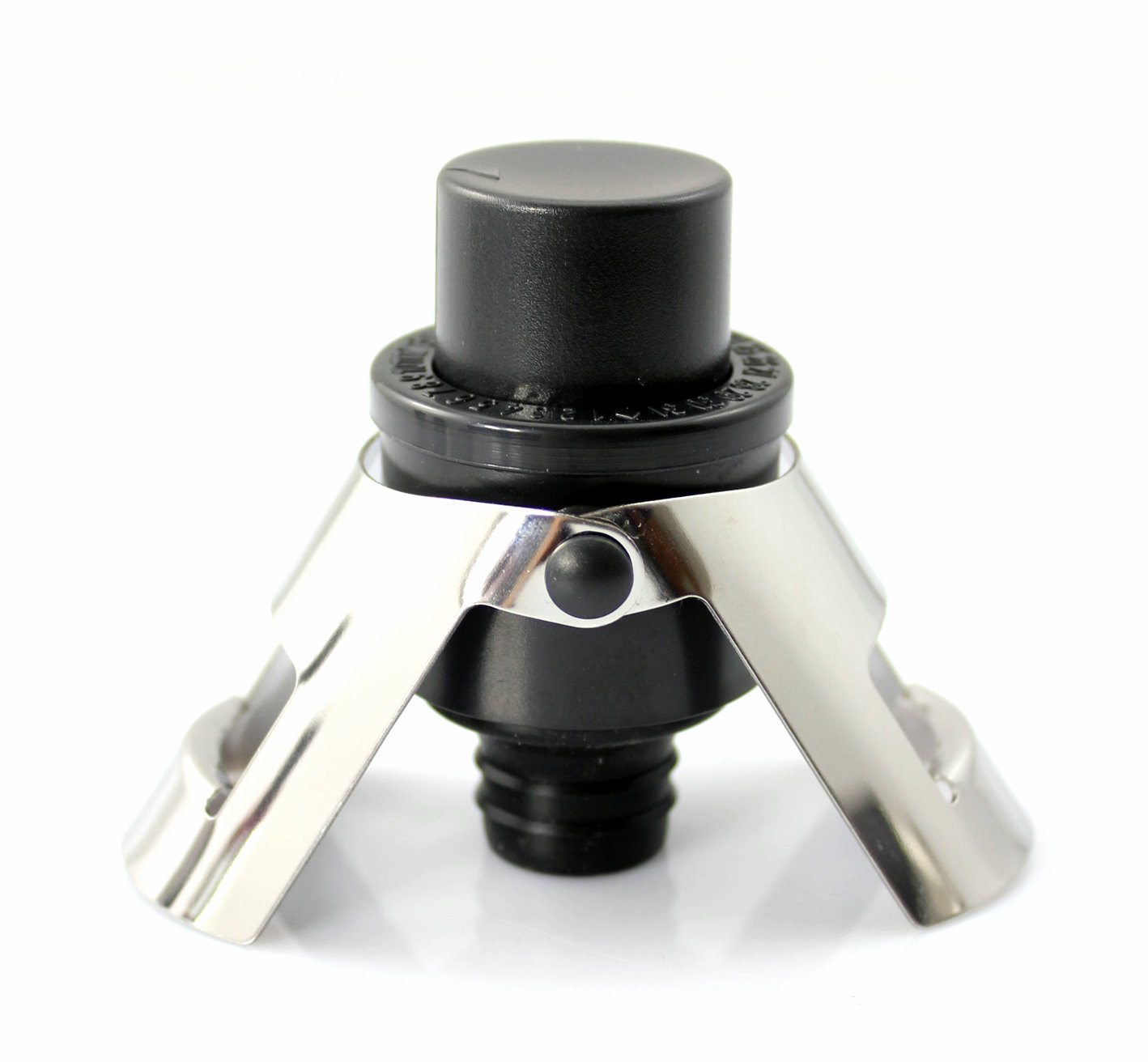 POP Champagne Stopper double stainless steel latches