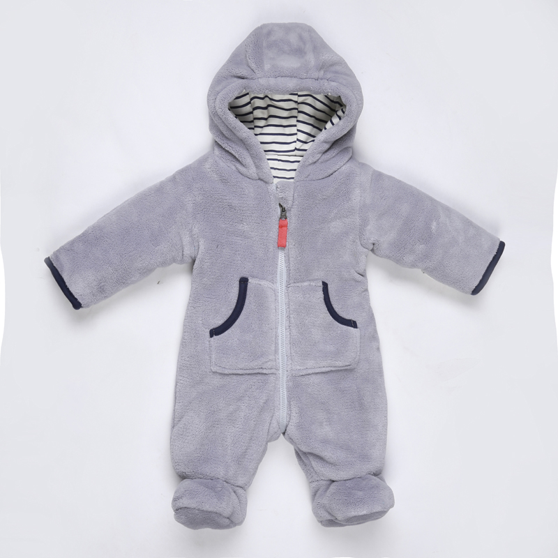 Super Soft Coral Fleece Infant's Overall