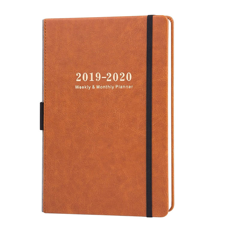 Custom Printing 2020 Hardcover A5 Spiral Paper Note Book Diary Journal Agenda Daily Weekly Monthly Organizer Planner Notebook