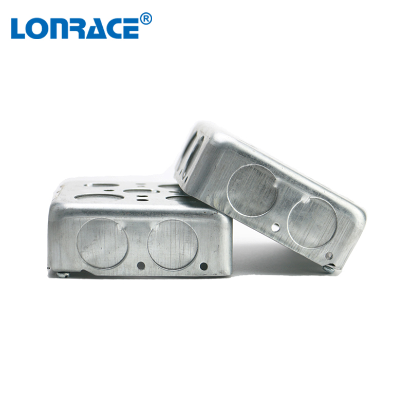 UL square metal galvanized junction box