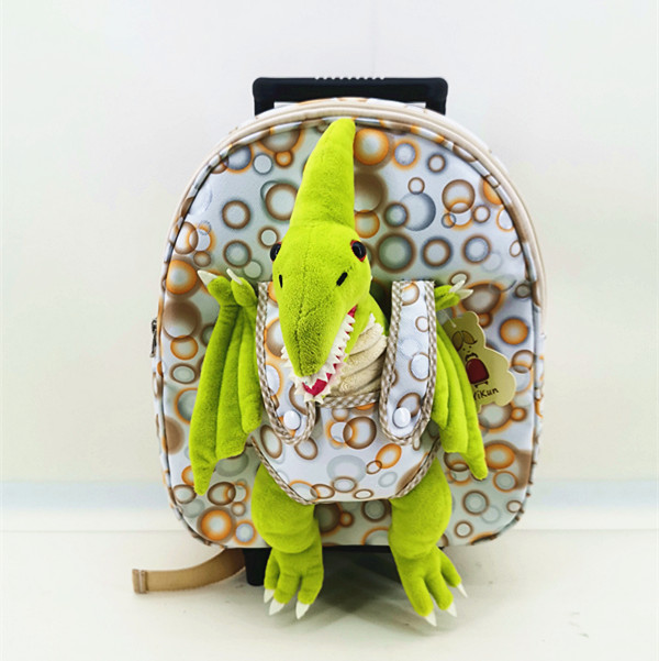 Pterosaur trolley backpack
