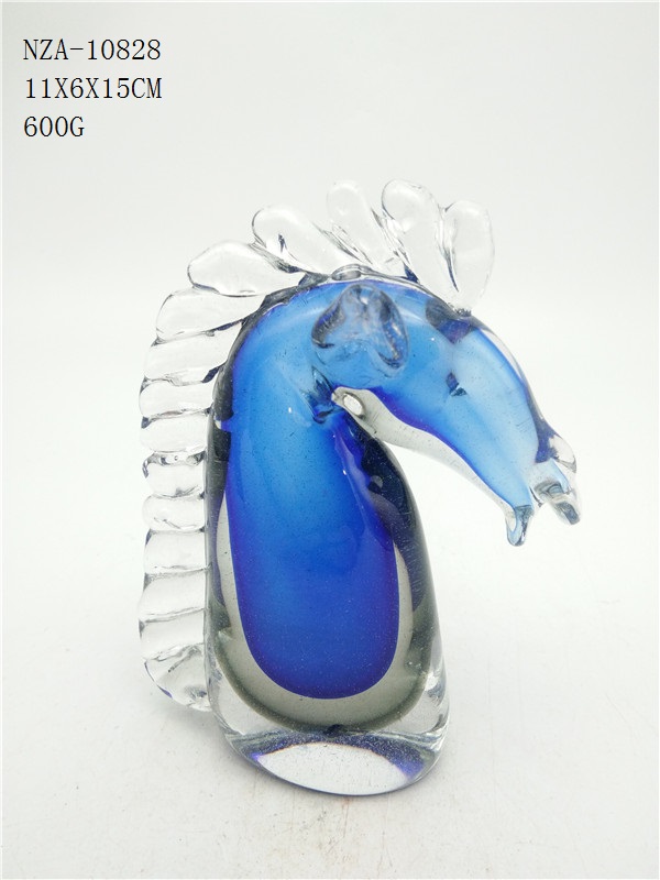 Glass Horse Head